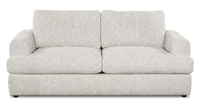 Sofa personnalisable Curve de Sofa Lab de 86 po de format condo fabriqué au Canada en tissu - Teddy Riverrock
