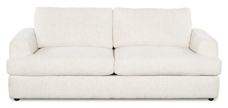 Sofa personnalisable Curve de Sofa Lab de 88 po fabriqué au Canada en tissu - Teddy Riverrock