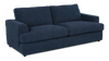 Made in Canada Customizable Sofa Lab Curve 88" Fabric Sofa – Chenille Pacific | Sofa personnalisable Curve de Sofa Lab de 88 po fabriqué au Canada en tissu - Chenille Pacific