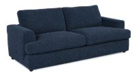Sofa personnalisable Curve de Sofa Lab de 88 po fabriqué au Canada en tissu - Chenille Pacific
