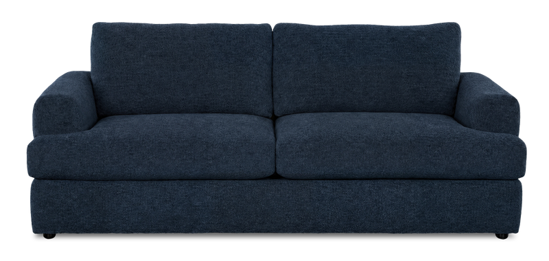 Sofa personnalisable Curve de Sofa Lab de 88 po fabriqué au Canada en tissu - Chenille Pacific