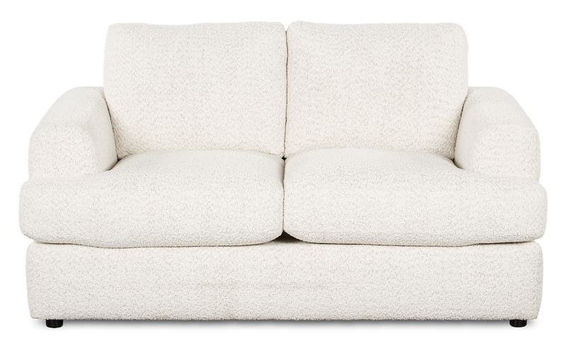 Causeuse personnalisable Curve de Sofa Lab de 65 po fabriqué au Canada en tissu - Teddy Riverrock