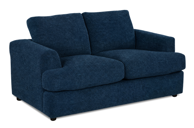 Causeuse personnalisable Curve de Sofa Lab de 65 po fabriqué au Canada en tissu - Chenille Pacific