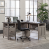 Ellery 58.74" L-Shaped Office Desk with Cable Management – Mystic Oak | Bureau en forme de L Ellery de 58,74 po avec système de gestion des câbles - chêne mystique