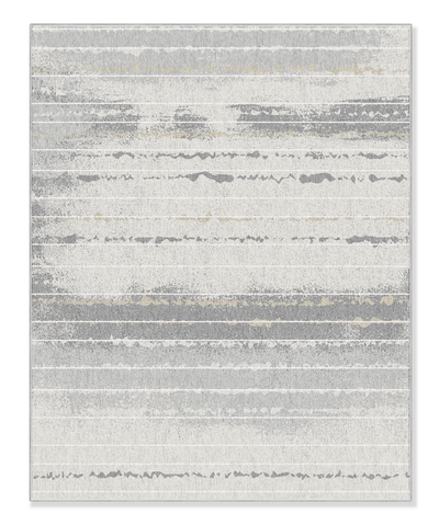 Ellison Grey Wave Area Rug – 8’ x 10’ | Carpette Ellison grise à motif de vague - 8 pi x 10 pi