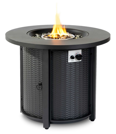 Ember Fire Pit Table, 30"W, 40,000 BTU, Propane, Metal | Foyer-table à gaz propane Ember de 30 po (L) et de 40 000 BTU en métal
