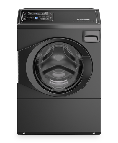 Huebsch 3.5 Cu. Ft. Front Load Washer with Pet Plus™ - Matte Black - FF7111BN | Laveuse Huebsch à chargement frontal de 3,5 pi3 avec Pet PlusMC - noir mat - FF7111BN