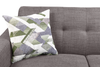 Kort & Co. Freeman 2-Piece Right-Facing Sectional with Wood Legs – Charcoal Grey | Sofa sectionnel de gauche Freeman de Kort & Co. 2 pièces po en tissu d’apparence lin avec pattes en bois - gris anthracite