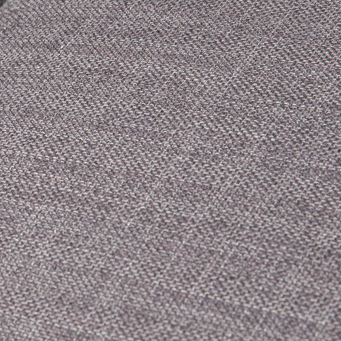 Sofa sectionnel de gauche Freeman de Kort & Co. 2 pièces po en tissu d’apparence lin avec pattes en bois - gris anthracite