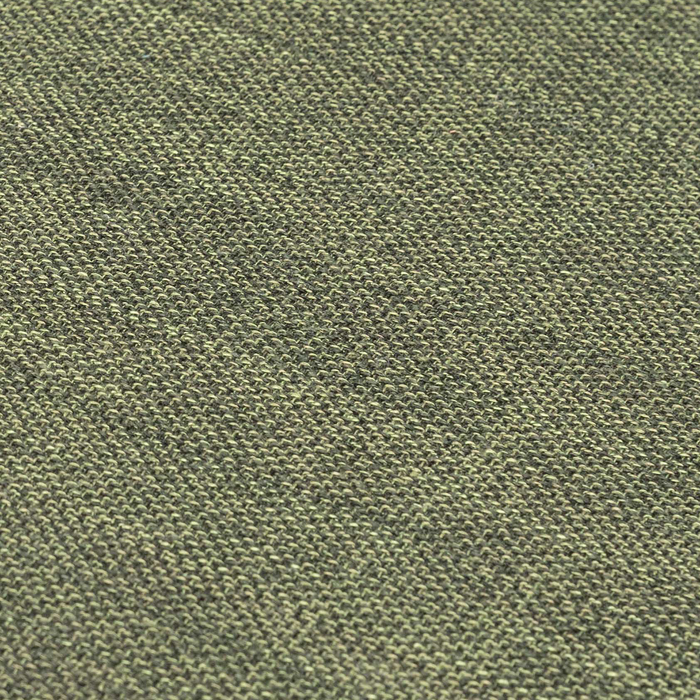 Sofa sectionnel Freeman de Kort & Co. 2 pièces po en tissu d’apparence lin avec pattes en bois - vert avocat