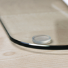Clear Glass Desk Pad – 19” x 24” | Sous-main de bureau en verre transparent - 19 po x 24 po