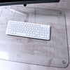 Clear Glass Desk Pad – 19” x 24” | Sous-main de bureau en verre transparent - 19 po x 24 po