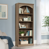 Halston 29.29” 5-Shelf Bookcase with Adjustable Shelves – Salt Oak | Bibliothèque Halston de 29,29 po à 5 tablettes avec tablettes réglables - chêne salé