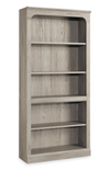Bibliothèque Halston de 33,7 po à 5 tablettes avec tablettes réglables - marron blanchi 