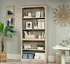 Halston 33.7” 5-Shelf Bookcase with Adjustable Shelves – Chalked Chestnut  | Bibliothèque Halston de 33,7 po à 5 tablettes avec tablettes réglables - marron blanchi