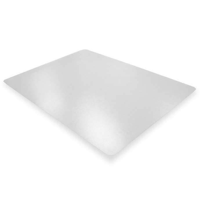 Carpette rectangulaire en PVC pour planchers durs - 35 po x 47 po - transparente