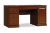 Bureau d’ordinateur Heritage de 59,25 po avec système de gestion des câbles - cerisier classique