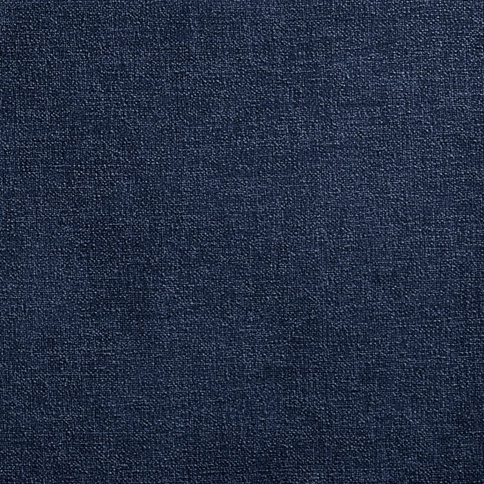 Pouf Horizon de 44,09 po en tissu - bleu marine