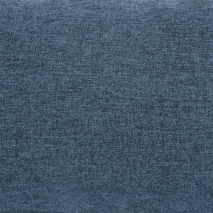 Pouf Horizon de 44,09 po en tissu - bleu marine