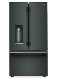 Réfrigérateur KitchenAid de 23,1 pi3 et de 35,6 po de profondeur comptoir à portes françaises avec remplissage automatique - minerai noir - KRFC536SJP