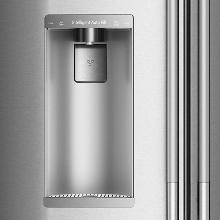 Réfrigérateur KitchenAid de 23,1 pi³ et de 35,6 po à profondeur de comptoir à portes françaises - acier inoxydable - KRFC536SPS