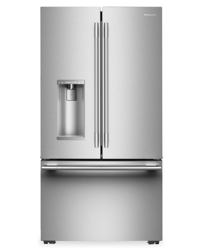 KitchenAid 35.6" 23.1 Cu. Ft. Counter-Depth French Door Refrigerator – Stainless Steel - KRFC536SPS | Réfrigérateur KitchenAid de 23,1 pi³ et de 35,6 po à profondeur de comptoir à portes françaises - acier inoxydable - KRFC536SPS