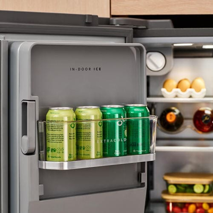 Réfrigérateur KitchenAid de 23,1 pi³ et de 35,6 po à profondeur de comptoir à portes françaises - acier inoxydable - KRFC536SPS