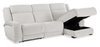 Shaquille O’Neal Home Legacy 3-Piece Right-Facing Power Reclining Sectional with Shaq-o-pedic Comfort - Grey  | Sofa sectionnel de droite à inclinaison électrique Legacy de Shaquille O’Neal Home 3 pièces avec confort Shaq-o-pedic - gris