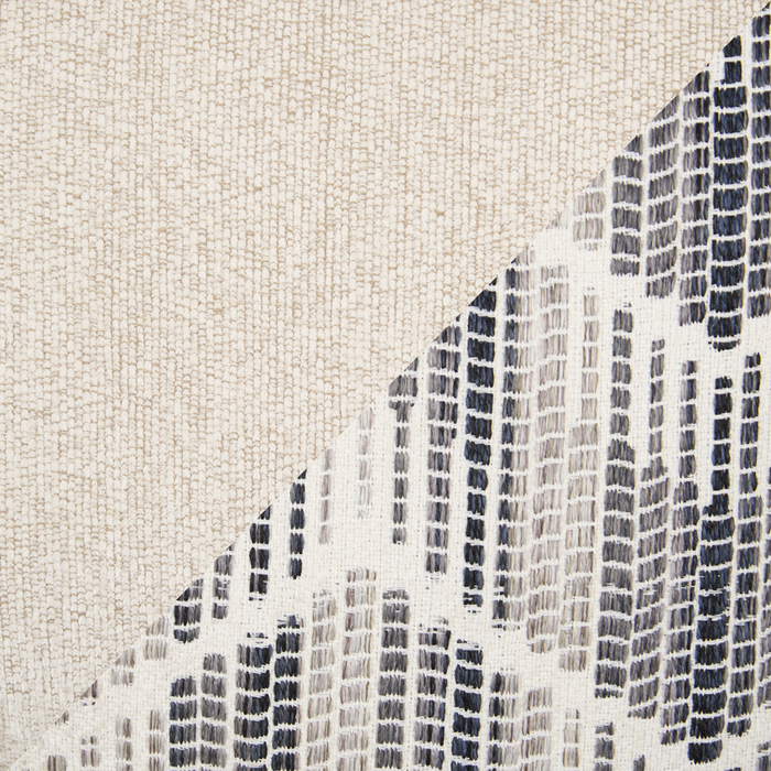 Sofa sectionnel réversible Lennox fabriqué au Canada en tissu de chenille avec coussins réversibles - taupe