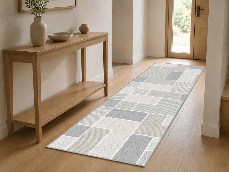 Carpette longue Lillian multicolore - 3 pi x 7 pi 