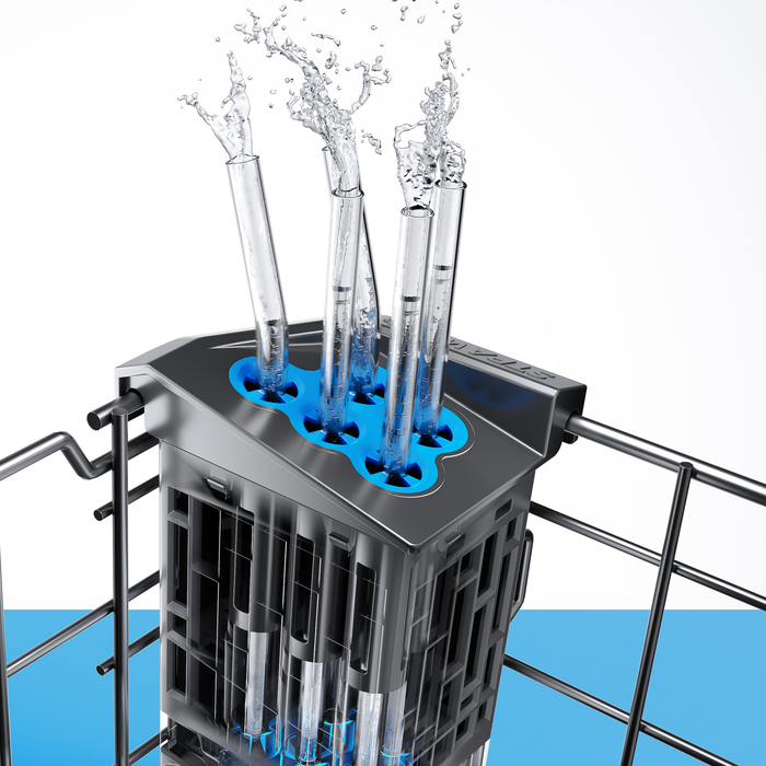 Lave-vaisselle Midea de 24 po avec commandes sur le dessus et STRAWashMC - acier inoxydable - MDT24P6CST