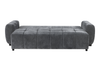 Moonlight Fabric Full-Size Sleeper Sofa with Removable Back Cushions –Mineral   | Sofa-lit double Moonlight po en tissu avec coussins de dossier amovibles - minéral