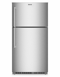  Réfrigérateur Maytag large de 21 pi3 et de 33 po à congélateur supérieur avec mode garage - acier inoxydable - MRTX5121TZ