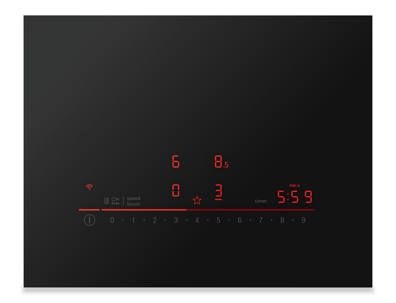 Surface de cuisson à induction de 30 po et four mural électrique de 4,6 pi3 de Bosch - noir et acier inoxydable