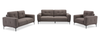 Nola 63.3” Fabric Loveseat with Removable Back Cushions – Mocha | Causeuse Nola de 63,3 po en tissu avec coussins de dossier amovibles - moka