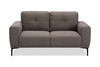Nola 63.3” Fabric Loveseat with Removable Back Cushions – Mocha | Causeuse Nola de 63,3 po en tissu avec coussins de dossier amovibles - moka