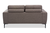 Nola 63.3” Fabric Loveseat with Removable Back Cushions – Mocha | Causeuse Nola de 63,3 po en tissu avec coussins de dossier amovibles - moka