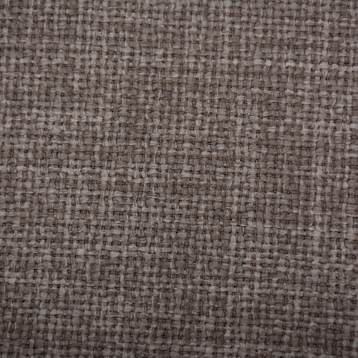 Causeuse Nola de 63,3 po en tissu avec coussins de dossier amovibles - moka