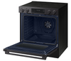 Samsung 6.3 Cu. Ft. Electric Slide In Range with Air Fry Max -  Matte Black Stainless Steel - NSE80H63SEAC | Cuisinière électrique encastrée Samsung de 6,3 pi3 avec friture à air Air Fry Max - acier inoxydable noir mat - NSE80H63SEAC