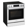 Samsung 6.3 Cu. Ft. Electric Slide In Range with Air Fry Max – White Glass - NSE80H63SWAC | Cuisinière électrique encastrée Samsung de 6,3 pi3 avec friture à air Air Fry Max - verre blanc - NSE80H63SWAC