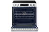 Samsung 6.3 Cu. Ft. Electric Slide In Range with Air Fry Max – White Glass - NSE80H63SWAC | Cuisinière électrique encastrée Samsung de 6,3 pi3 avec friture à air Air Fry Max - verre blanc - NSE80H63SWAC