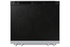 Samsung 6.3 Cu. Ft. Electric Slide In Range with Air Fry Max – White Glass - NSE80H63SWAC | Cuisinière électrique encastrée Samsung de 6,3 pi3 avec friture à air Air Fry Max - verre blanc - NSE80H63SWAC