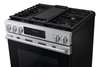 Samsung 6 Cu. Ft. Slide-In True Convection Range with Air Fry Max - Stainless Steel - NSG80H60SRAA  | Cuisinière encastrée Samsung de 6 pi3 à convection véritable avec friture à air Air Fry Max - acier inoxydable - NSG80H60SRAA
