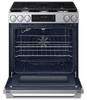 Samsung 6 Cu. Ft. Slide-In True Convection Range with Air Fry Max - Stainless Steel - NSG80H60SRAA  | Cuisinière encastrée Samsung de 6 pi3 à convection véritable avec friture à air Air Fry Max - acier inoxydable - NSG80H60SRAA