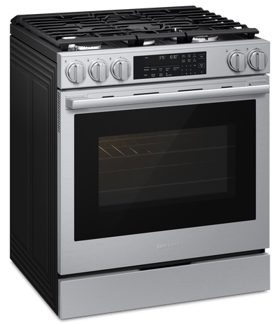 Samsung 6 Cu. Ft. Slide-In Convection Range with Air Fry – Stainless Steel - NSG90H60SRAA | Cuisinière encastrée Samsung de 6 pi3 à convection avec friture à air - acier inoxydable - NSG90H60SRAA
