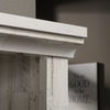 Oryn 35.28” 5-Shelf Bookcase with Storage – White Plank | Bibliothèque Oryn de 35,28 po à 5 tablettes avec rangement - planche blanche