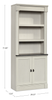 Palladia 29.37” Traditional Bookcase with Storage Cabinet – Glacier Oak | Bibliothèque traditionnelle Palladia de 29,37 po avec armoire de rangement - chêne glacier