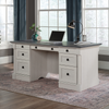 Palladia 65.12" Executive Desk with 7 Drawers – Glacier Oak | Bureau de direction Palladia de 65,12 po à 7 tiroirs - chêne glacier