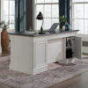 Palladia 65.12" Executive Desk with 7 Drawers – Glacier Oak | Bureau de direction Palladia de 65,12 po à 7 tiroirs - chêne glacier