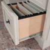 Palladia 65.12" Executive Desk with 7 Drawers – Glacier Oak | Bureau de direction Palladia de 65,12 po à 7 tiroirs - chêne glacier